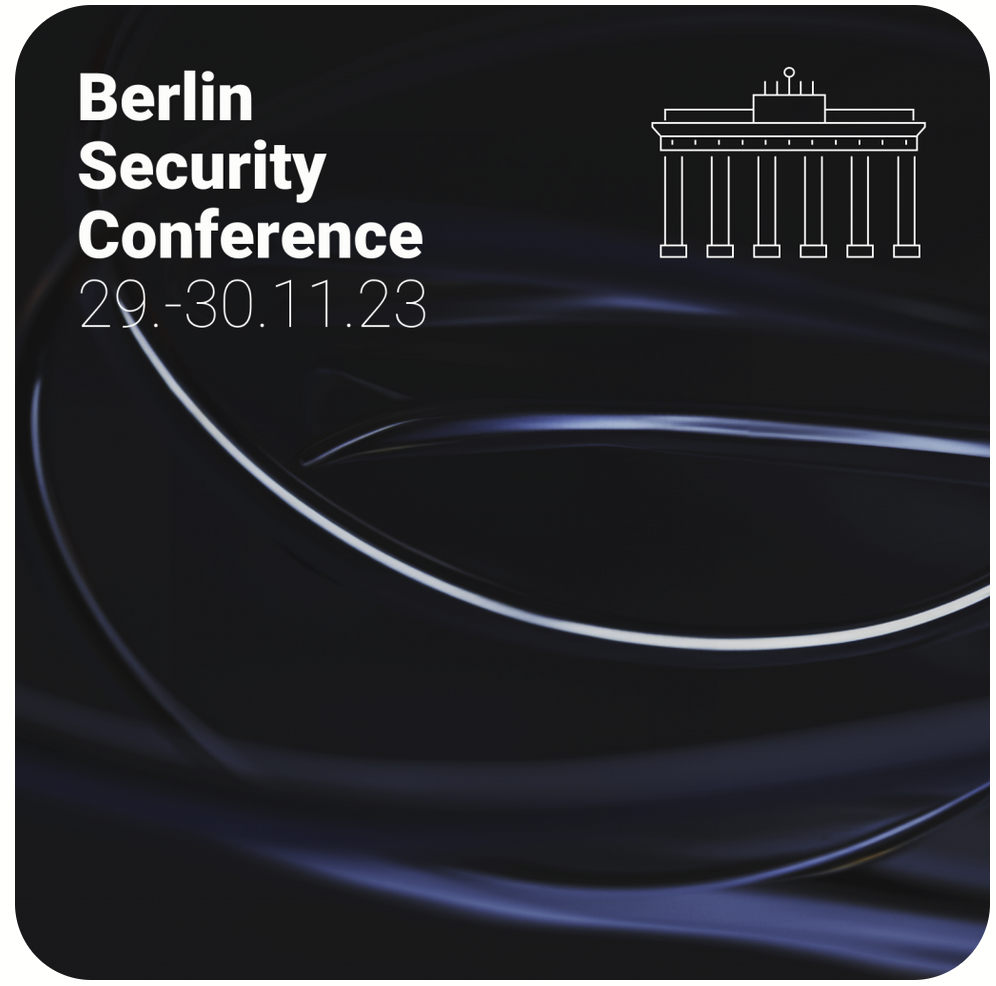 Berlin Security Conference 29.-30.11.2023